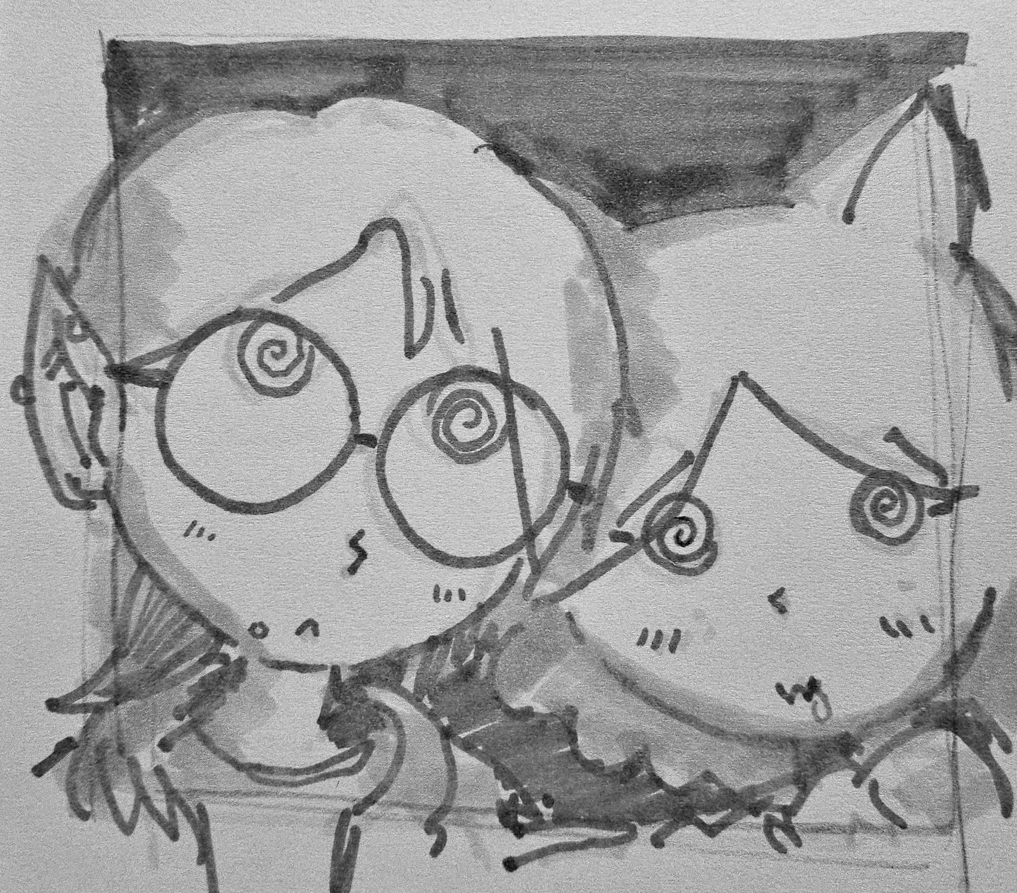 Catgirl and Goblin losing their minds